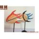 Art & Collectible, Display,decorative,promotion gift Wooden crafts floating fish creative home decorations kissing fish