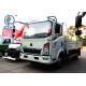 White /red Color Light Duty Commercial Trucks / Sinotruk 5 - 8T Light Cargo Truck Sidewall Box