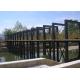 Q235B Prefabricated Steel Structure Bridge Deck Sightseeing Construction