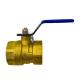 17mm CNC Machining Parts Oil Brass Ball Valve For Pipeline General