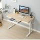 Wooden Standing Table Manual Height Adjustable Commercial Desk for Luxury Home Office