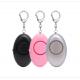 Egg Self Defence Keychain 110mA 130DB LED Personal Safety Alarm For Women