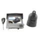 Police Car Security Camera System With Monitor Control Keyboard Support 3G GPS