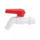 Single PVC PP Faucet 1.2MPA Pressure Kitchen Faucet Plastic White