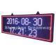 SMD3535 P 10 Outdoor LED Moving Message Display / 6,000 nits LED Moving Display Sign