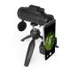 High Power 40x60 Phone Lens Telescope Monocular With Tripod