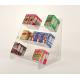 Candy Rack Clear Acrylic Countertop Display CMYK Printing 18mm