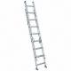 16 Ft Extension Aluminium Alloy Ladder D - Rung Shape Slip Resistant
