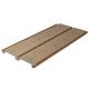 148 X 21 Capped 3D Composite Decking 2.9M Waterproof Wood Plastic Composite Cladding