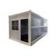 Modern Style T-Type 40 Ft Expandable Container Prefab House with PVC Sliding Window