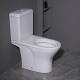 Square Shape Dual Flush Floor Mounted Toilet Two Piece Sanitary Ware