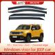 2.29 Pounds 37.5 Inches Smoke Window Visor For Jeep Renegade