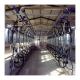 Dairy Farm Goat Cow Herringbone Milking Parlor Glass Bottle Metering System