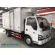 600P 130hp Light Duty ISUZU Reefer Truck 4.2m Length For Delivery