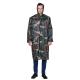 Single-Person S-XXXL Rubberized PVC/ Polyester Rainwear Hooded Rain Coat with Demand
