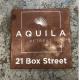 Custom House And Business Illuminated LED Rusted  Corten Steel Sign Plaque