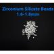 Zirconium Silicate Beads 1.6-1.8mm ZrO2 65% For Paint , Coating , Ink