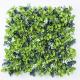 Boxwood Panel Artificial Plant Wall Green Flower Grass Backdrop For Indoor Decoration