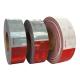 Waterproof Aluminized White and Red DOT C2 COT-C2 Reflective Sticker Tapes