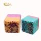 Natural Flower Scent Aromatherapy Shower Steamers Cube Shape  Cruelty Free