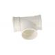 40 Pvc Pressure Pipe Fittings Tee Polyvinyl Chloride For Drainage
