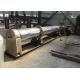 Testing 4kw 200kg/H 426x6000mm Cement Rotary Kiln Plant