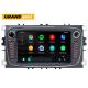 2+32GB Car Android Stereo 7 Inch Android Car Player BT GPS Navigation Ford Focus Mondeo
