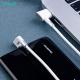 Anti Oxidation Cell Phone Charger Cable U Shaped TPU Material Stainproof