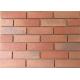 Split Tiles Exterior Thin Brick Red Effect Cladding Easy Construction
