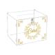 Transparent Assembled Acrylic Display Case Wedding Gift Box For Display Racks