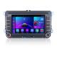 Touch Screen 7'' VW Android Car Stereo 2 Din For VW Skoda Octavia Golf Passat B6 Polo