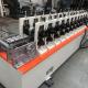 High Speed 30m/Min Stainless Steel Glass Sliding Door Channel Roll Forming Machine With Servo Following Cutting