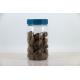 Custom 700ML Pet Plastic Jars Airtight Clear For Dry Fruit / Nut