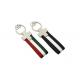 Webbing Car Leather Key Holder Rectangle Keychain Iron Pantone Hang
