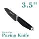 Professional 3.5 Paring Knife Tough Steel Blade Body 3 Layers Welding Combination