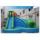 7 * 6m Commercial Kids Inflatable Water Slides , Pool Inflatable Slides For Children