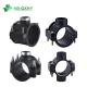 PE PP Compression Pipe Fittings Pn16 Pn10 HDPE PVC Saddle Clamp for Irrigation Rigid