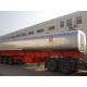 45KL Modified Hot Asphalt Trailer Round  Shape Bitumen Transport Tanker 