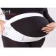 Comfortably Elastic Fish Ribbon Pregnant Women Waist Belt Breathable White Color