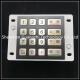 Black Metal Numeric Keypad Ip67 Anti Salt Spray Corrosion For Outdoor Use