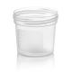 Supply Specimen Cups with Lids-Leak Proof Lid- High Quality Latex Free Polypropylene Plastic- Non-Sterile- 25 4oz