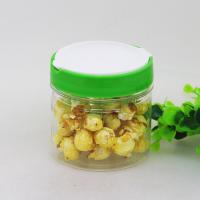 400ml Flip Top Plastic Easy Open Lid Dried Food Jars With Labeling LOGO