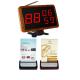 full set of restaurant pagings system call button/display/kitchen callpad/signal repeater