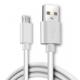 Custom Soft TPE Micro USB Data Cable , 5V 2.4A Quick Charge Data Cable