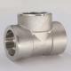 SW / THD Socket Pipe Fittings 1 Tee 3000#  ASTM A105 ASME B16.11