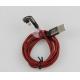 Zinc Android Devices Right Angle USB Cable / Left Angle Micro USB Cable