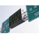 Outdoor Dual Color LED Variable Message Signs Hire 5000nit IP65 Long Span