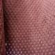 Pink Burnout Velvet Fabric Velboa Polyester Fabric For Home Textile