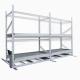 Movable Multi Tier Seedbeds Greenhouse Rolling Tables For Maximize Yield