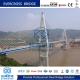 Painted Cable Suspended Bridge Long Life Cable Straight Bridge OEM